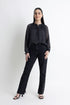 Black Georgette Top